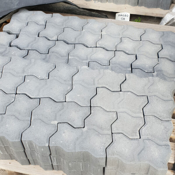 Anchorlok Pavers - Charcoal 225 x 225 Paver