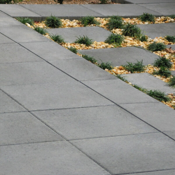 Quadro Patio Pavers - Charcoal 400 x 400 Pavers