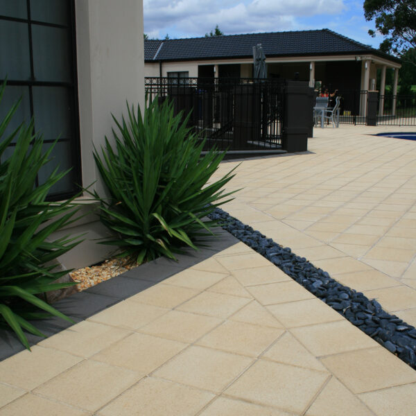 Stradapave Outdoor Pavers - Oatmeal 300 x 300 Pavers