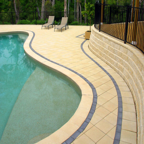 Stradapave Pool Pavers - Oatmeal 300 x 300 Pavers