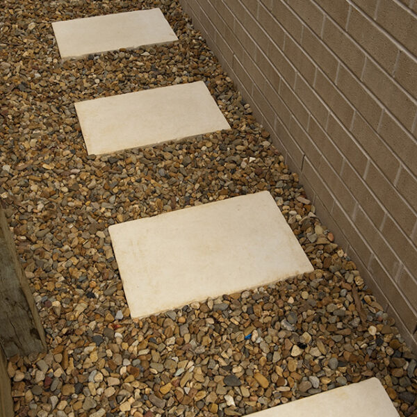 Coastal Stone 600 x 400 Step Stone Pavers - Vanilla