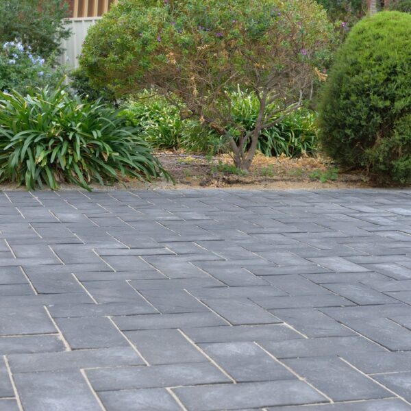 Drivestone Driveway Paver Adelaide- Graphite 330 x 165 Paver