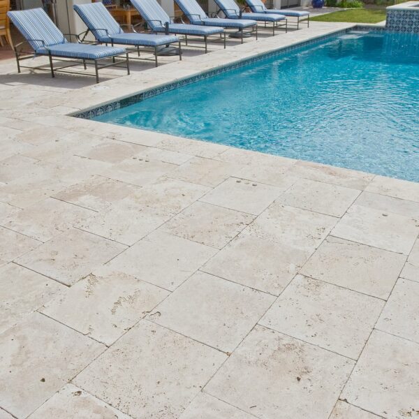 Classic Blend Travertine Pool Pavers