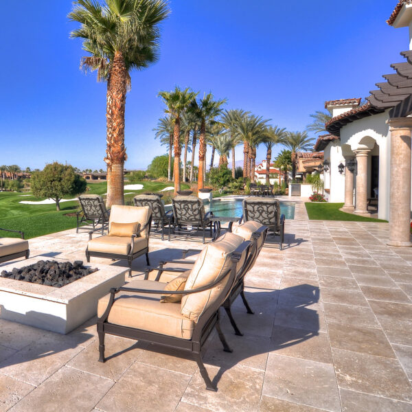 Noce Travertine Outdoor Pavers