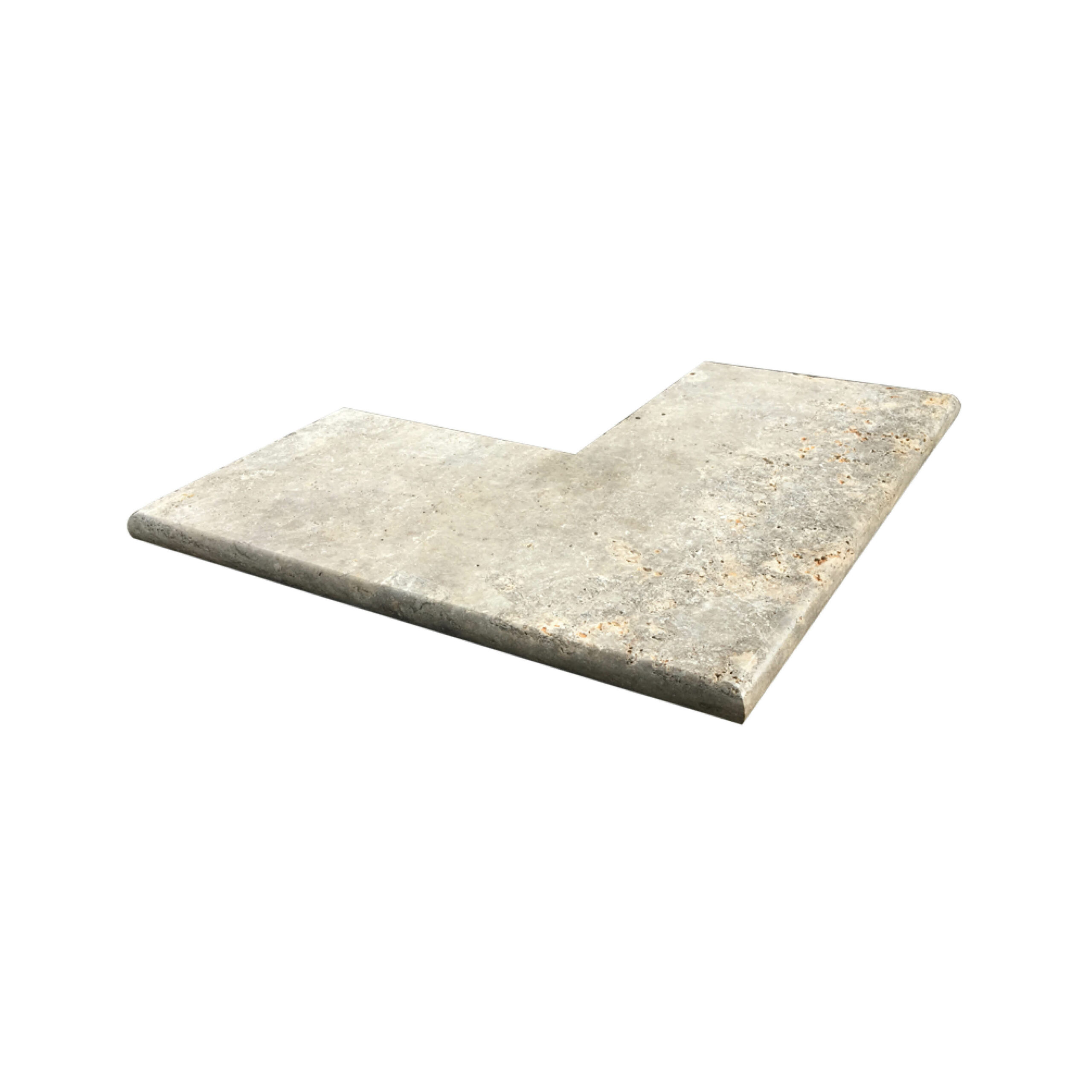 Silver Travertine Bullnose