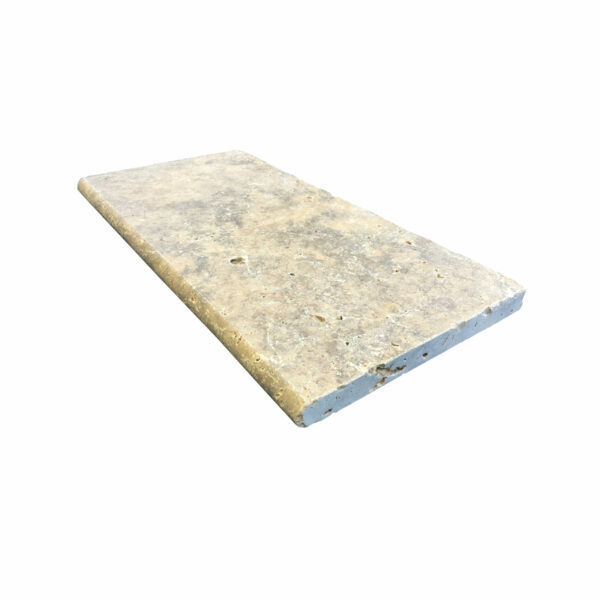 Silver Travertine Bullnose