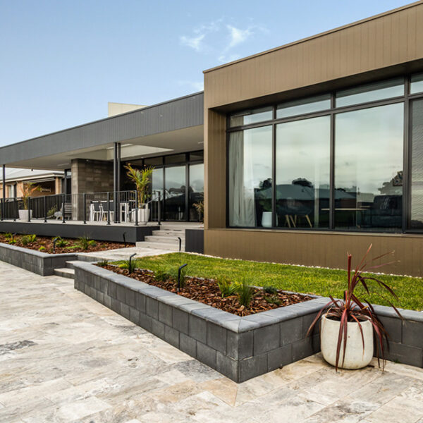 Silver Travertine Tiles - Coastal Landscapes and Fencing