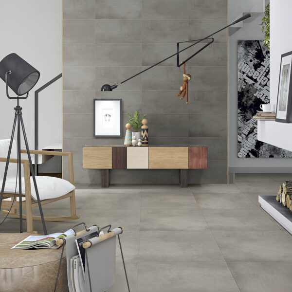 Stoneware Smoky Grey Floor Tiles & Wall Tiles