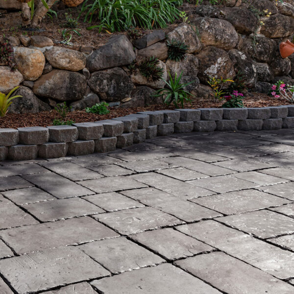 Bradstone 600 x 300 Paver | Cobblestone Pavers - Silver