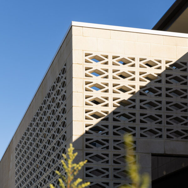 Breeze Block Feature Wall - Ivory