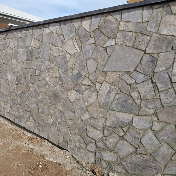 Crazy Step Stones Silver - Wall Cladding