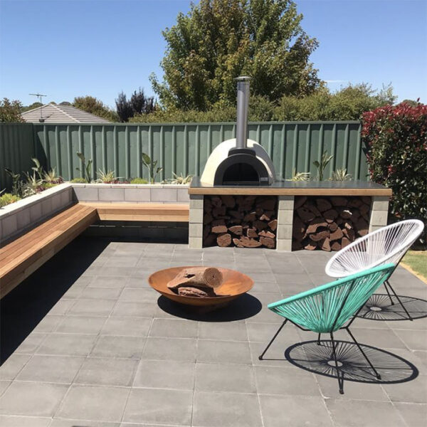 Classic Stone Pavers and Versaloc Fire Pit | Josh Clifford